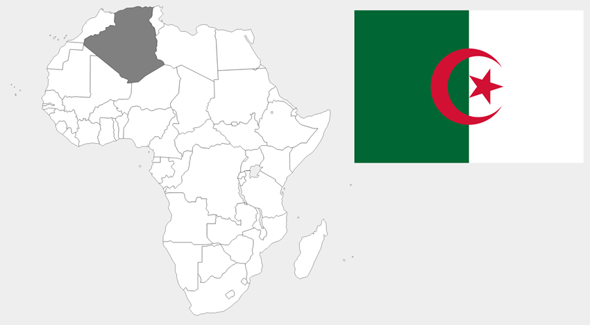 アルジェリア民主人民共和国（People's Democratic Republic of Algeria）