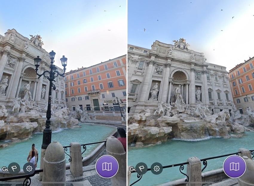 レヴィの泉（Trevi Fountain）