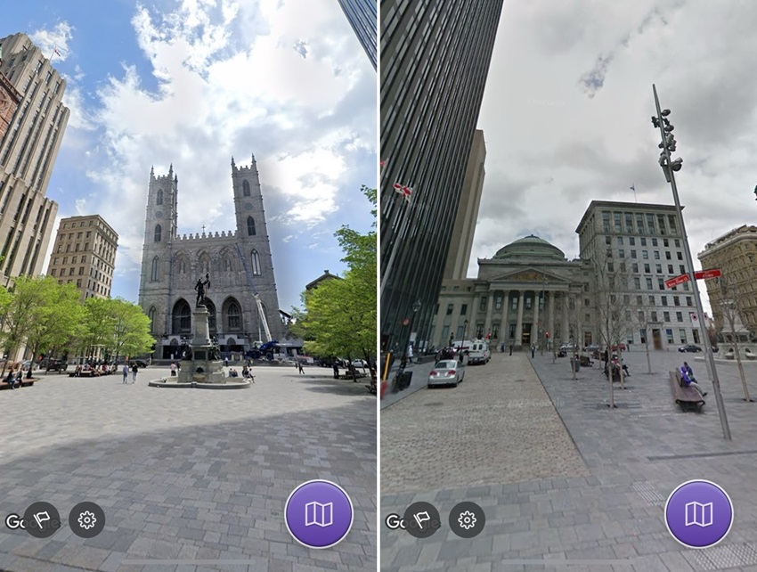 モントリオール・ノートルダム聖堂（Notre-Dame Basilica）・モントリオール銀行博物館（Bank of Montreal Museum）