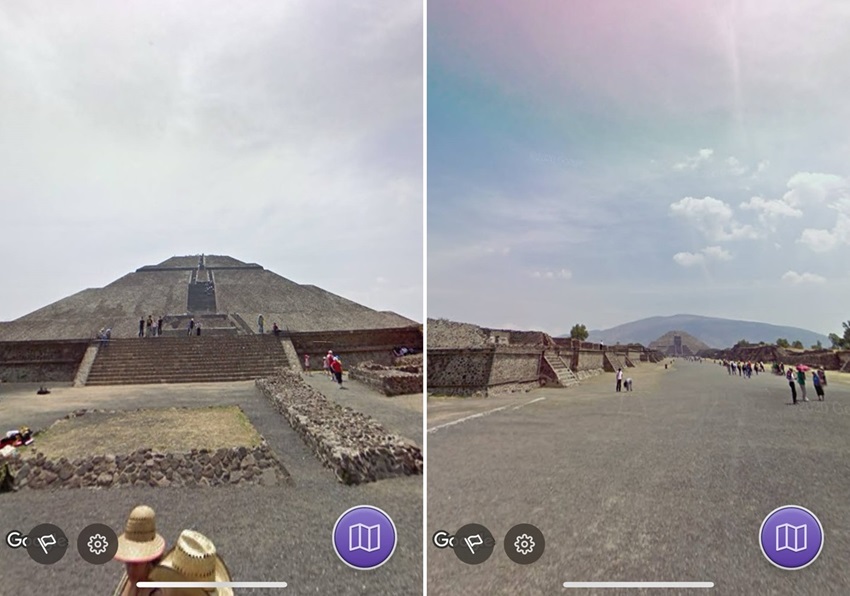 古代都市テオティワカン（Pre-Hispanic City of Teotihuacan）の太陽のピラミッド（Pyramid of the Sun）