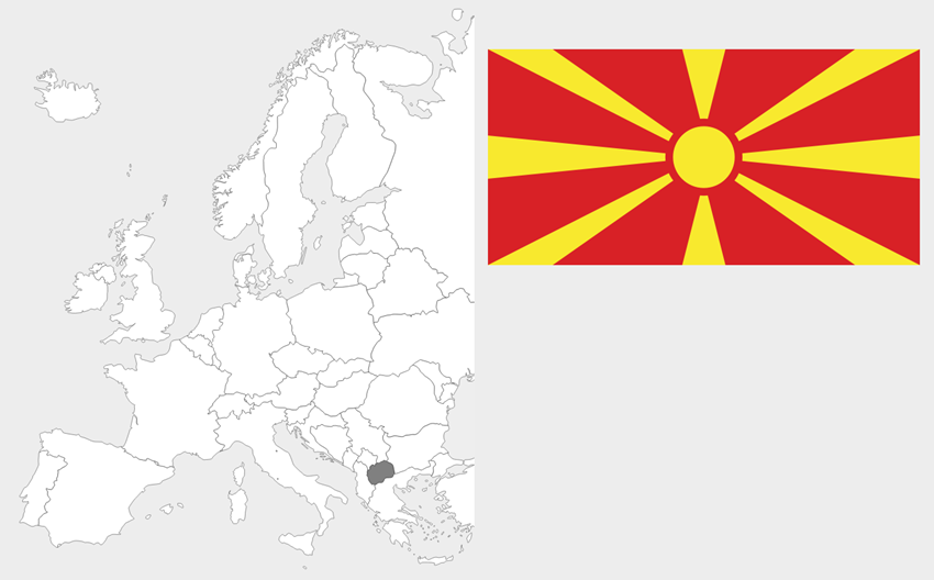 北マケドニア共和国（the Republic of North Macedonia）