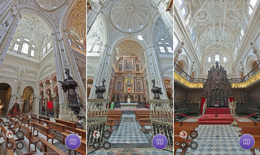 コルドバの聖マリア大聖堂（Cathedral of Our Lady of the Assumption）メスキータ（Mezquita）円柱の森アーチ群 