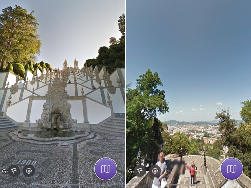 ブラガのボン・ジェズス・ド・モンテ聖域（Sanctuary of Bom Jesus do Monte in Braga）