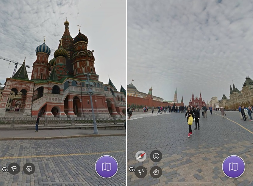 赤の広場（Red Square）と聖ワシリイ大聖堂（Saint Basil's Cathedral）