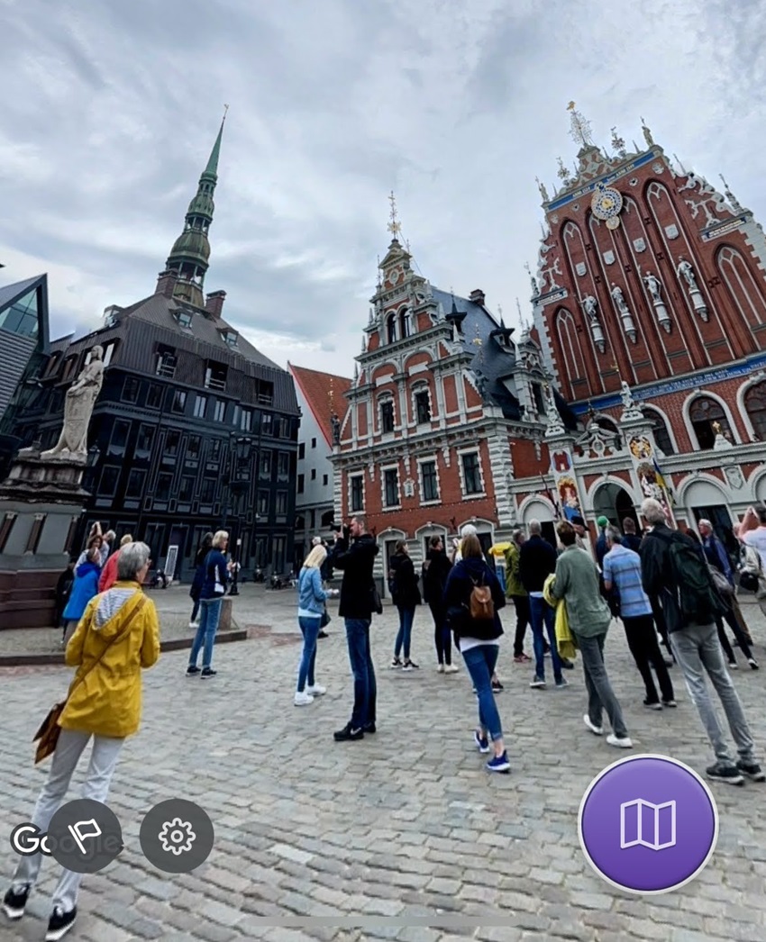 リガ旧市街（Historic Centre of Riga）のブラックヘッドハウス（House of the Blackheads）