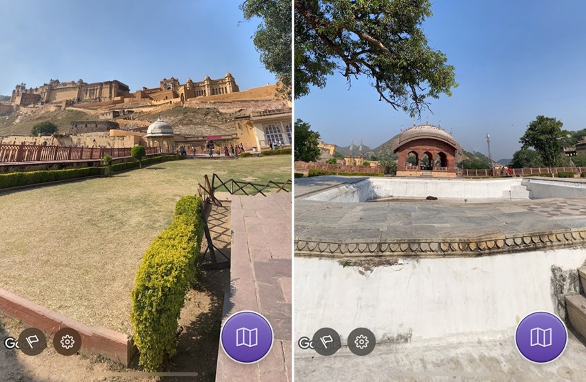 ラージャスターンの丘陵城塞群（Hill Forts of Rajasthan）のアンベール城（Amber Fort）